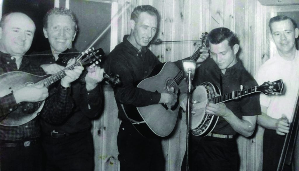 A. L. Wood and the Smokey Ridge Boys with Tommy Malboeuf (second from left). Photo courtesy of Lew Stern.