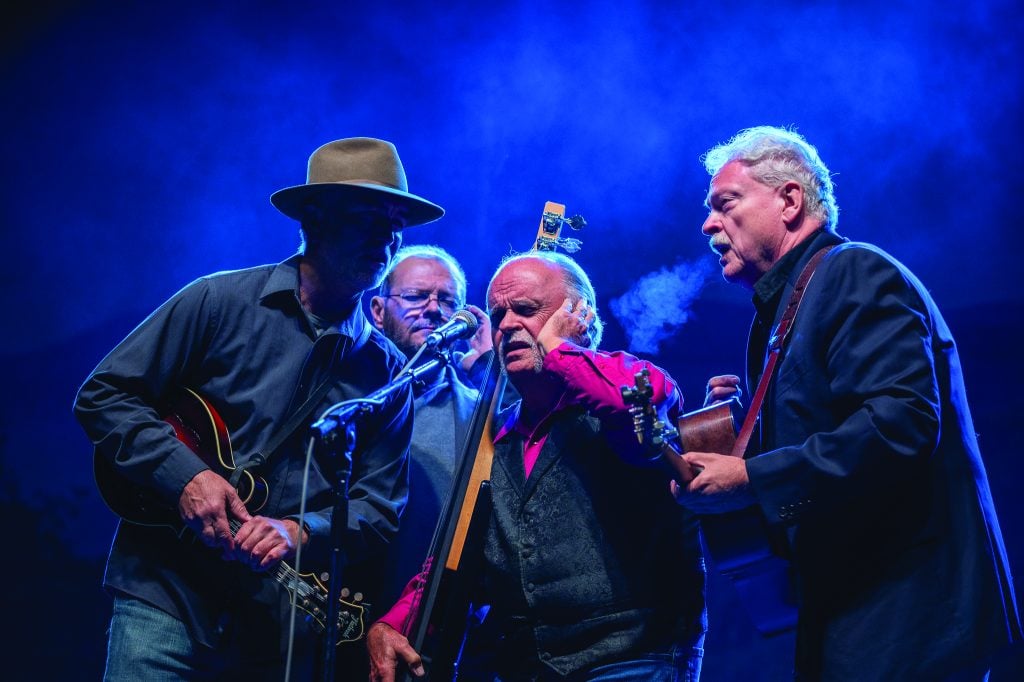 Blue Highway performing at their festival