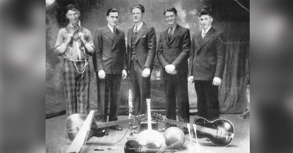 Smokey Davis with the Tenneva Ramblers
