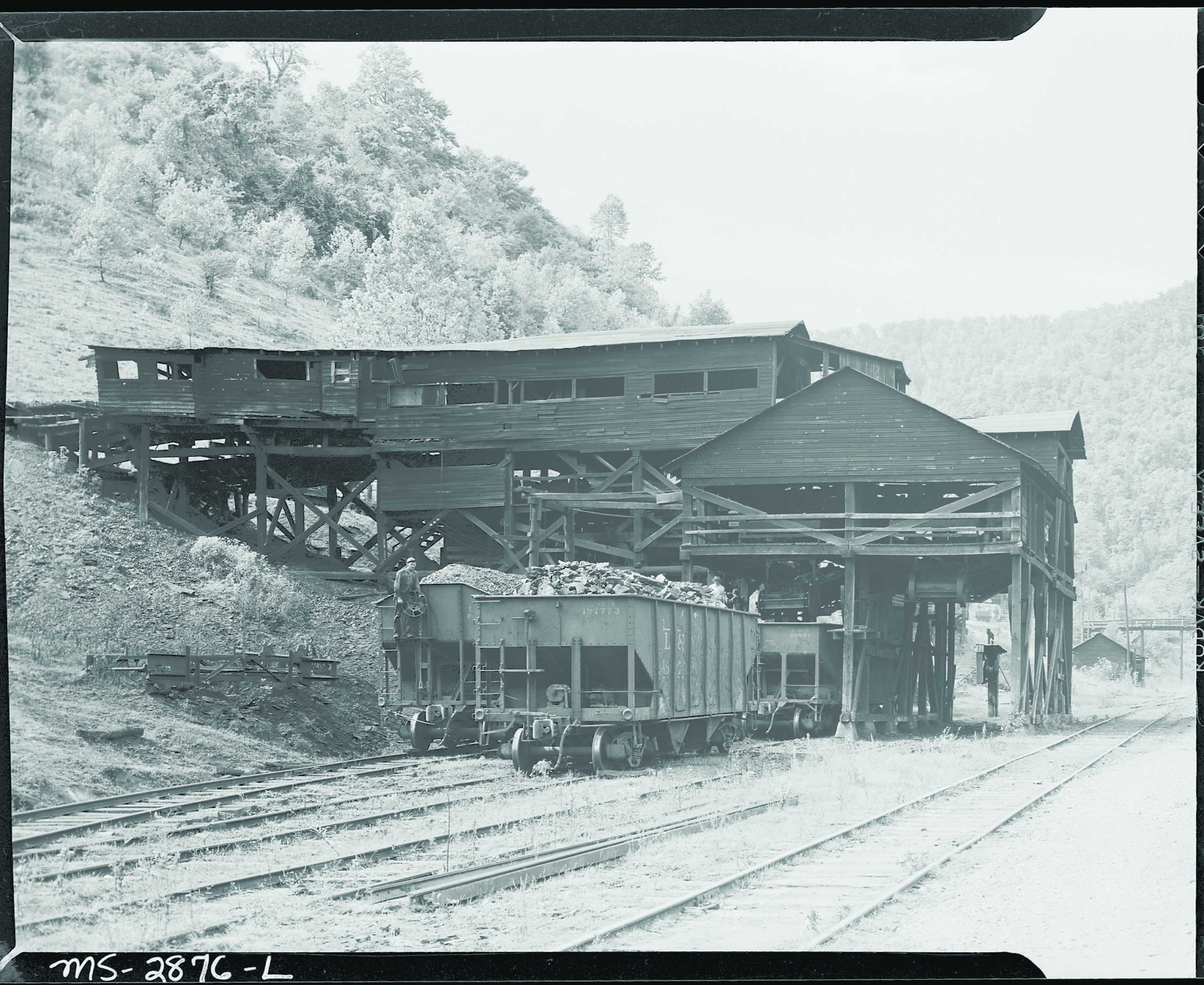 Coal Tipple building in Harlan County