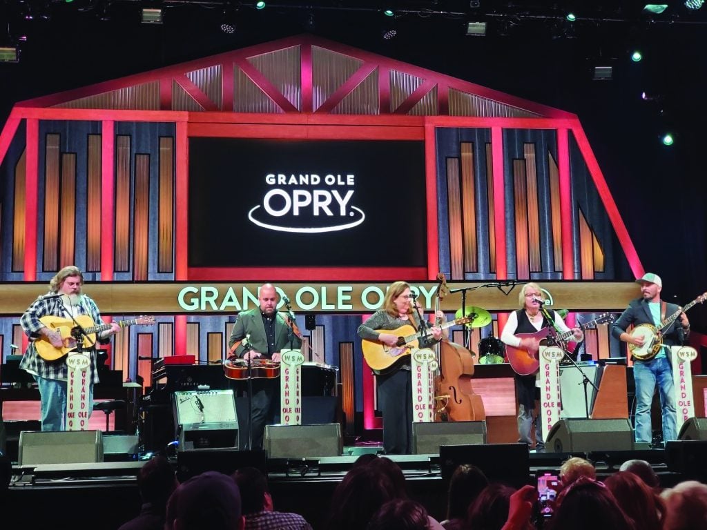 Dale Ann Bradley performing at the Grand Ole Opry