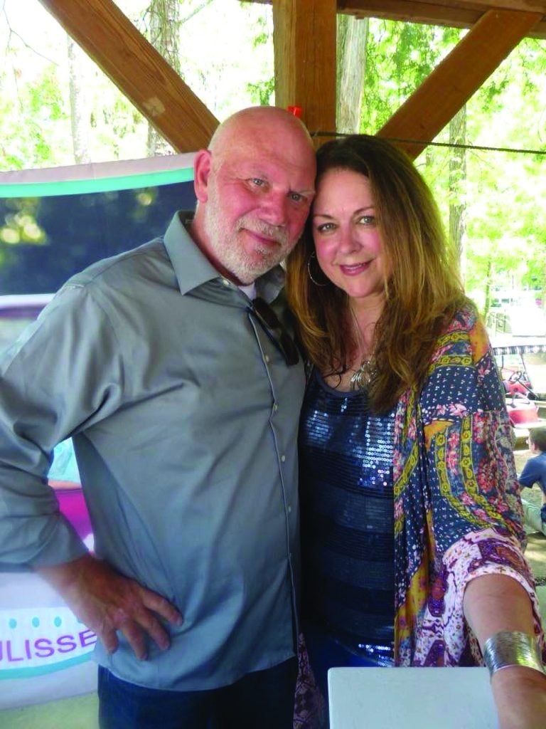 Donna Ulisse with her husband, and songwriting partner, Rick Stanley