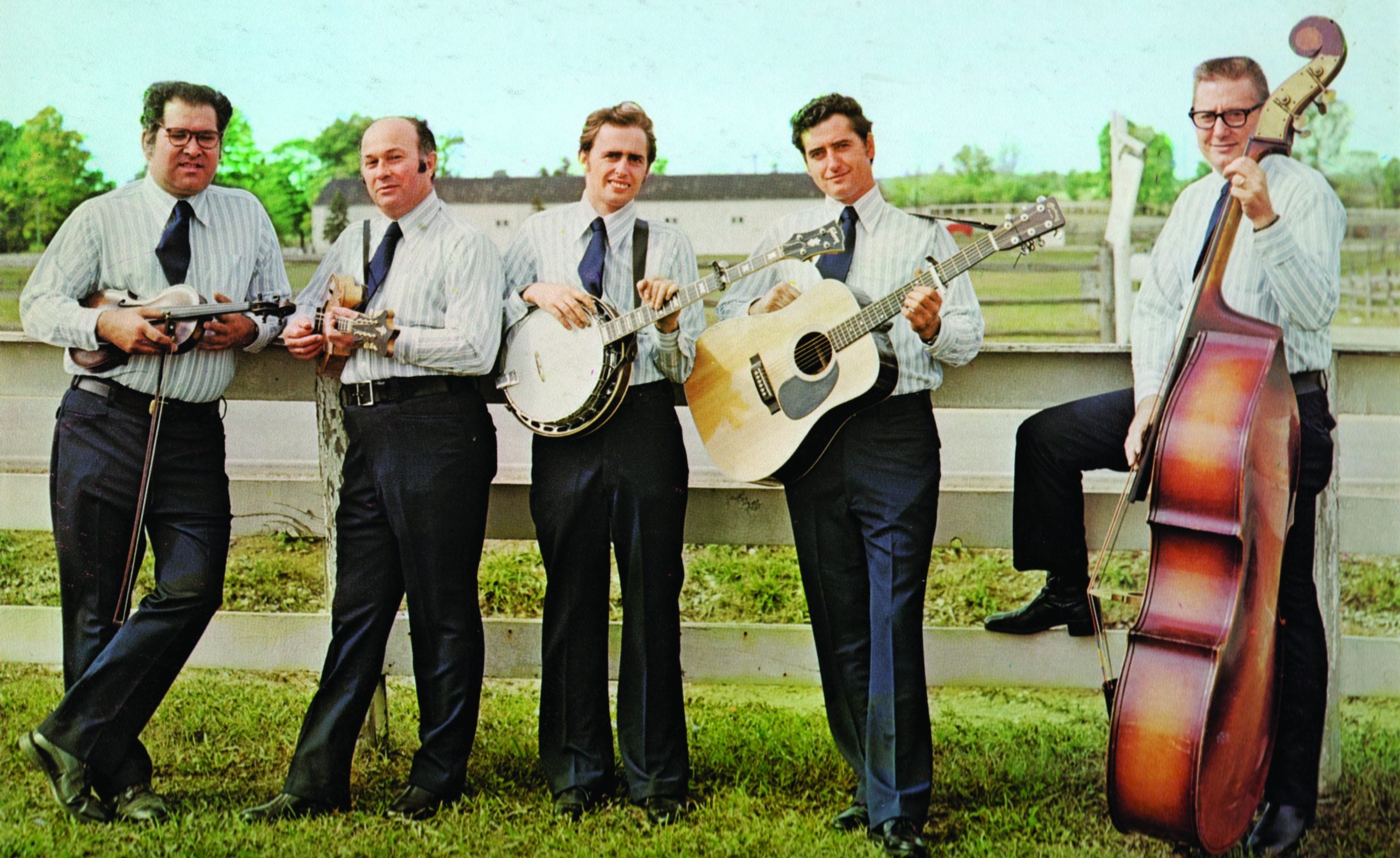 The Miller Brothers Band, Saline, MI, 1974 (Left to Right): Herman Lewis, Nolan Faulkner, James Miller, Charlie Miller and Sonny Nelson.