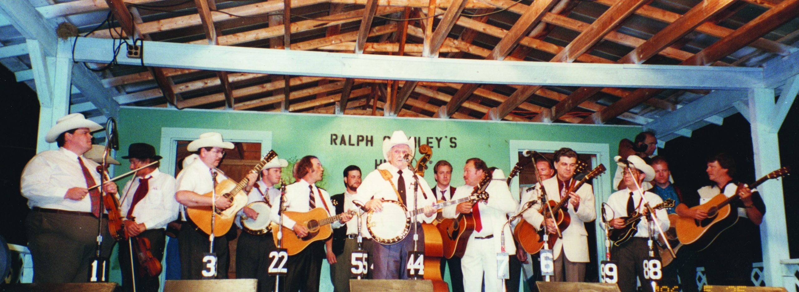 The grand finale at the Dr. Ralph Stanley Hills of Home Festival