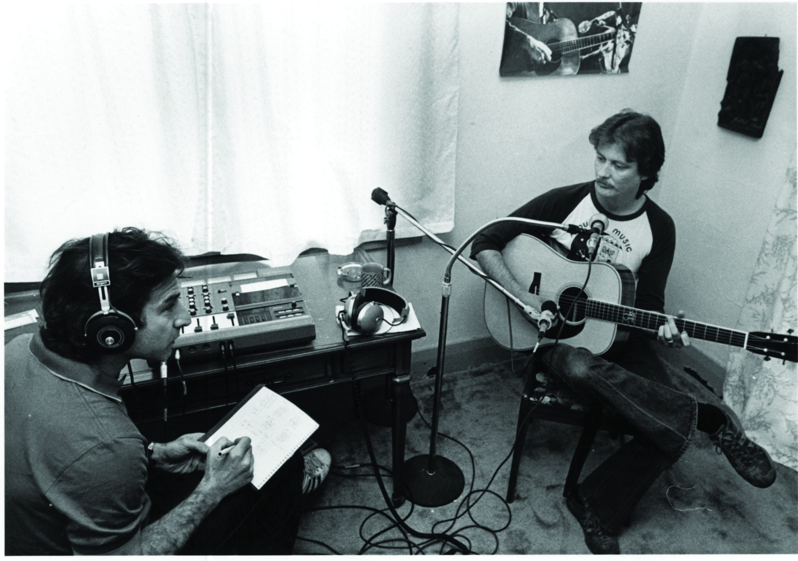 Happy with Tony Rice
Photo by Jon Sievert