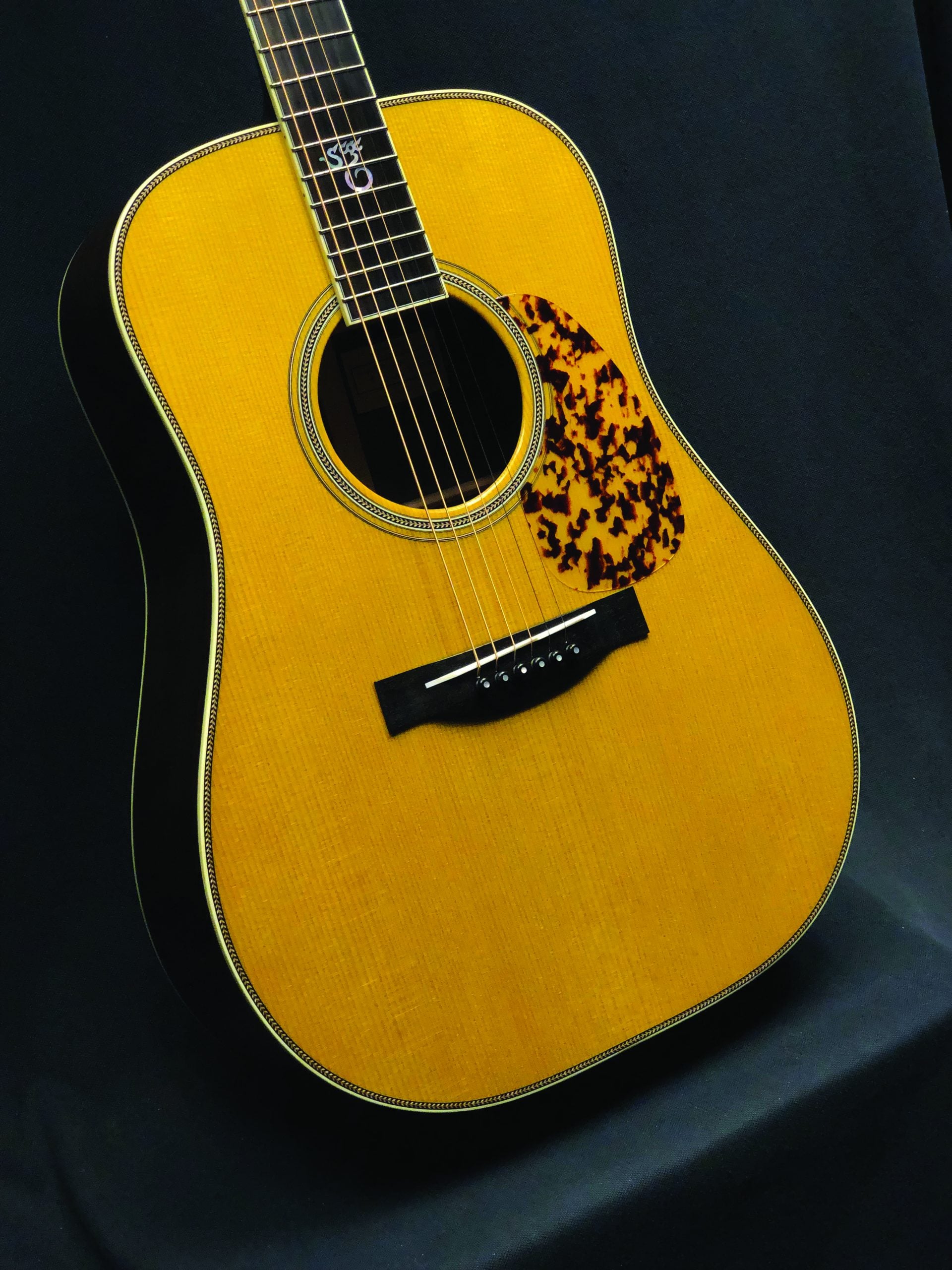 The Santa Cruz Tony Rice Model Guitar  //  Photo by Carolyn Sills