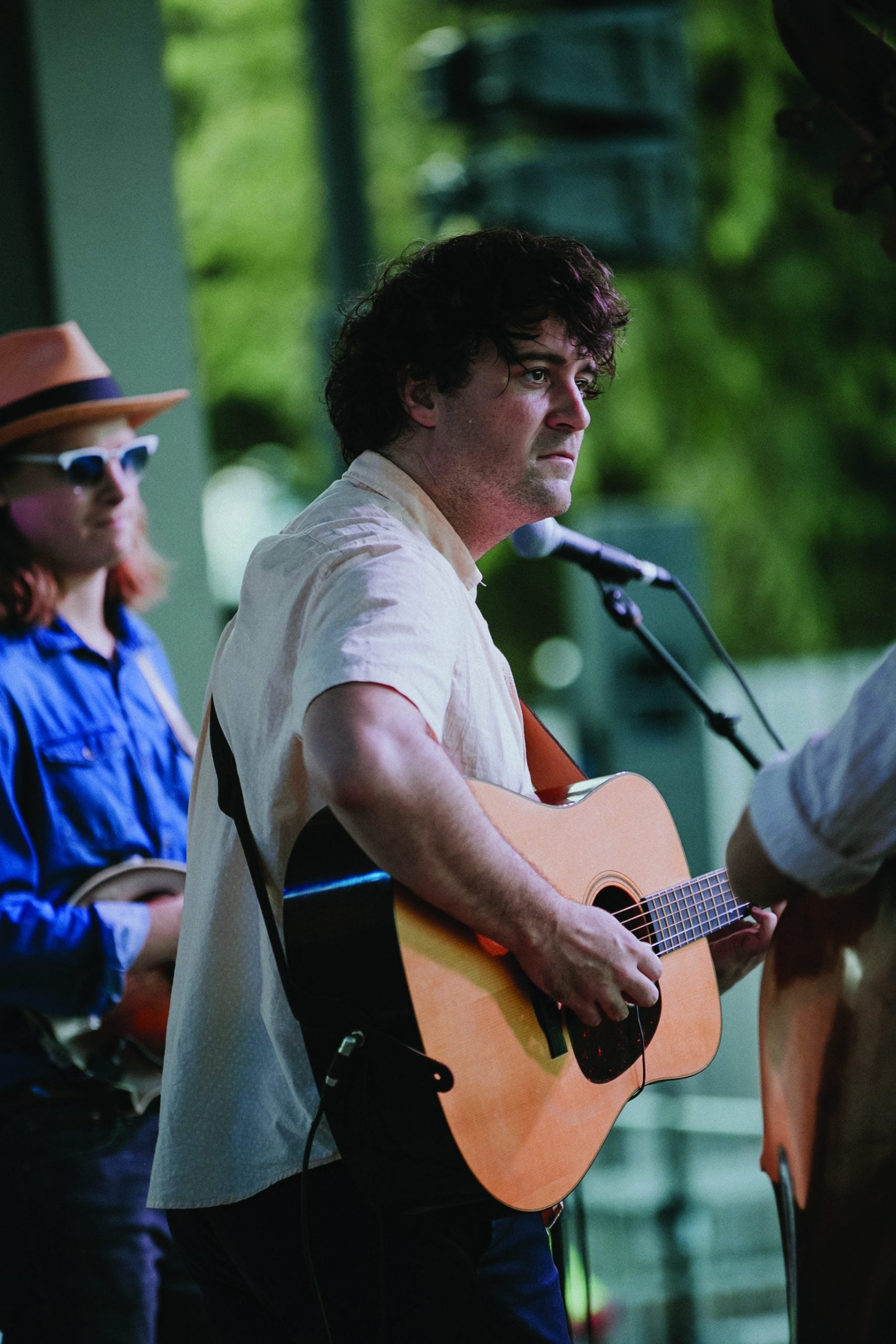 Dominick Leslie (background) and Jordan Tice Photo by Shelby M’lynn Mick