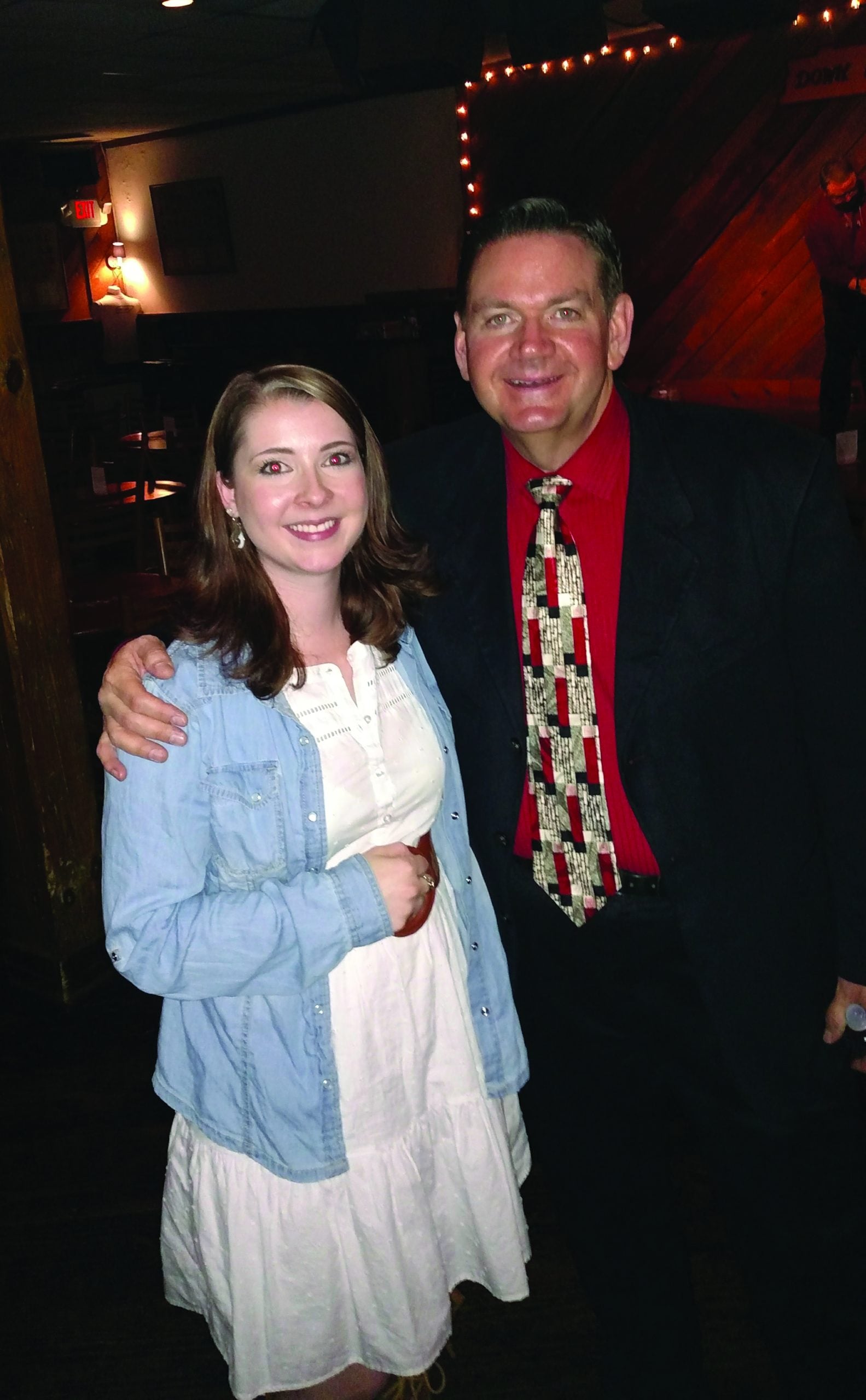 Laura with Joe Mullins