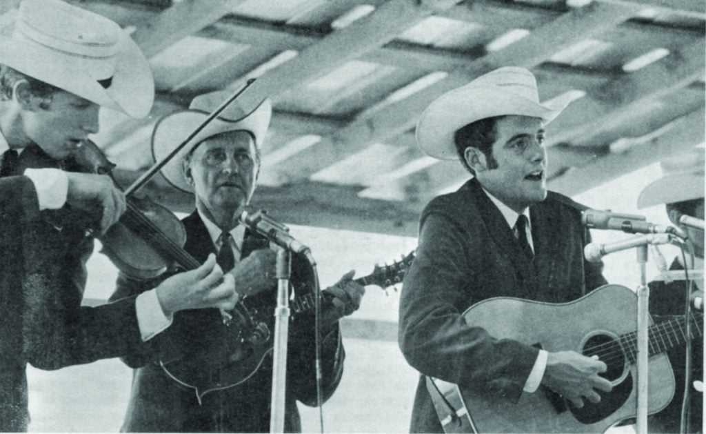 Richard Greene, Bill Monroe, Peter Rowan