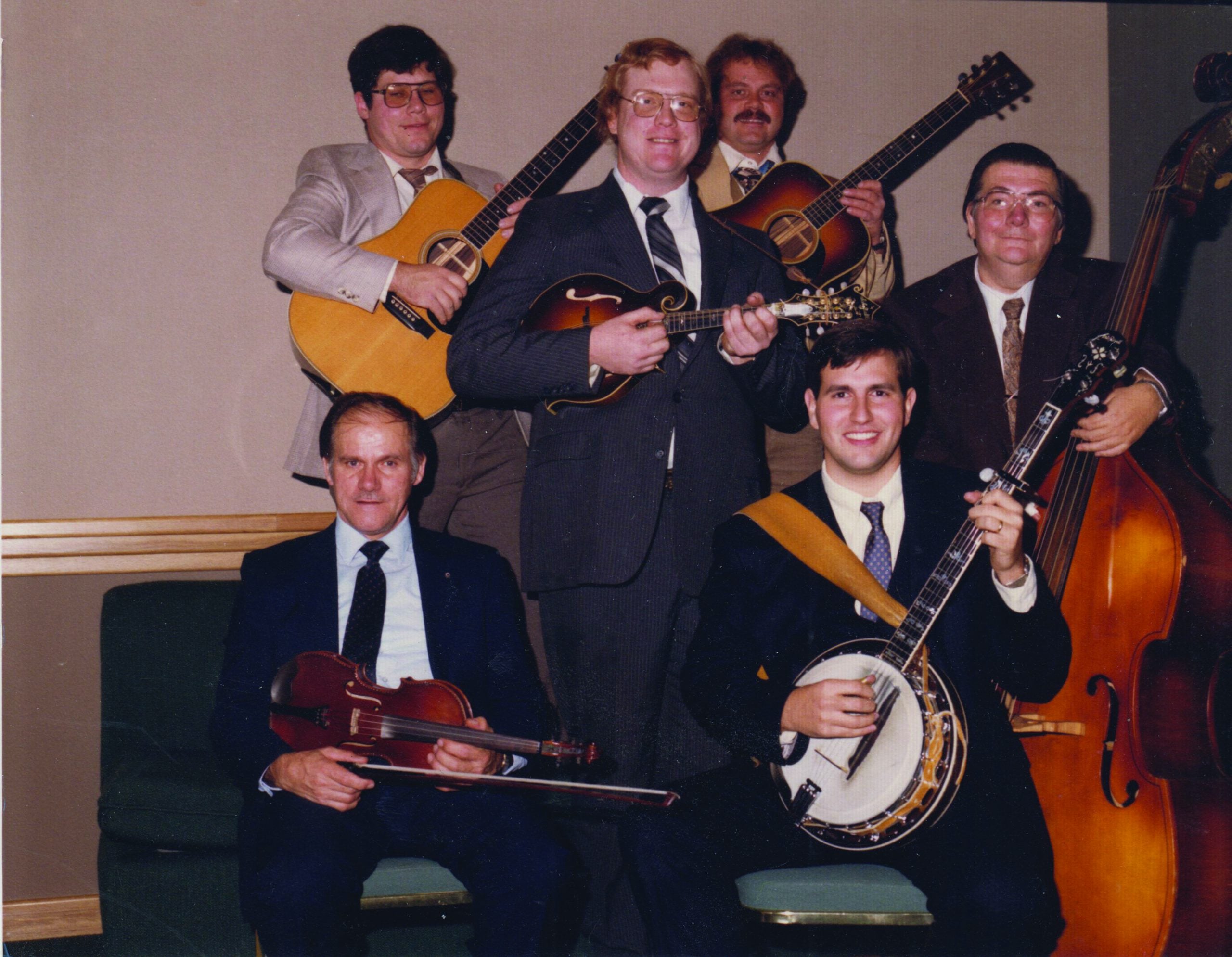 Top: Patuxent Partners in 1986. Front Row - Joe Meadows and John Brunschwwyler. Standing - Jim Barnett, Tom Mindte, Danny Beach and Bob Hipsley