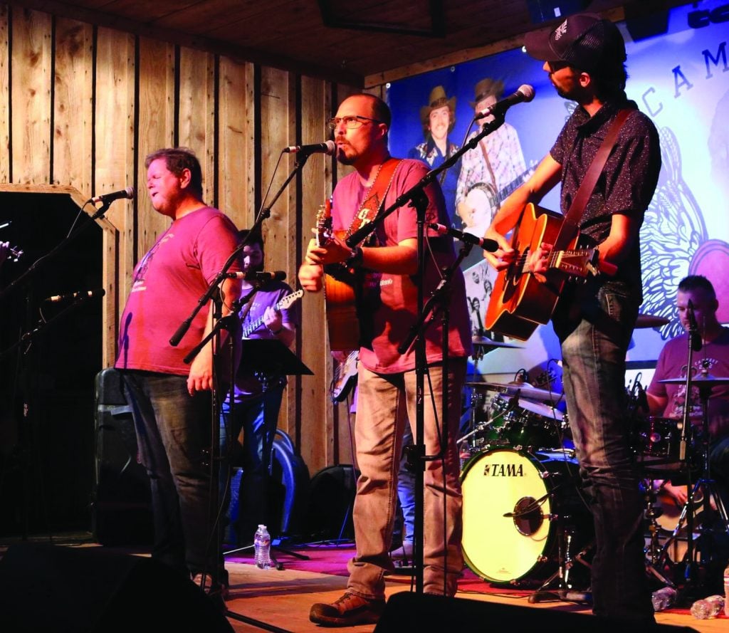 Don Rigsby, Josh Williams, Mo Pitney. Photo by Angela Marx