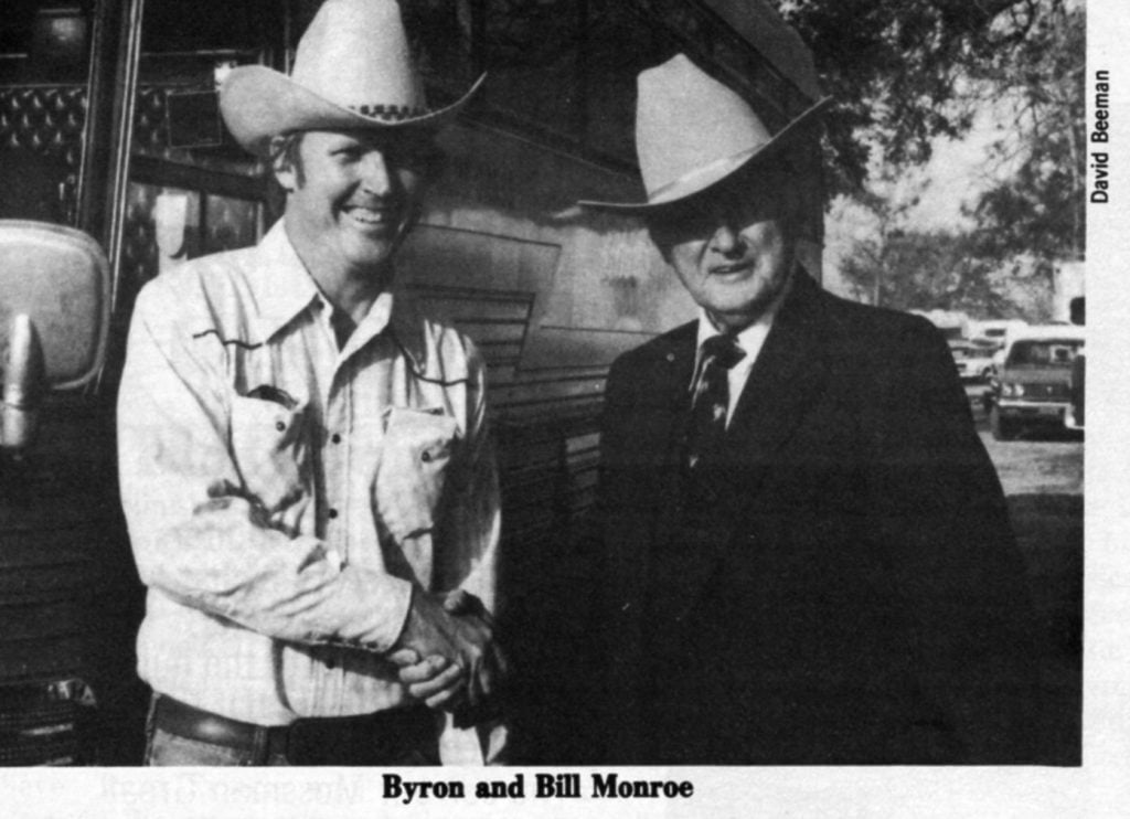 Byron and Bill Monroe