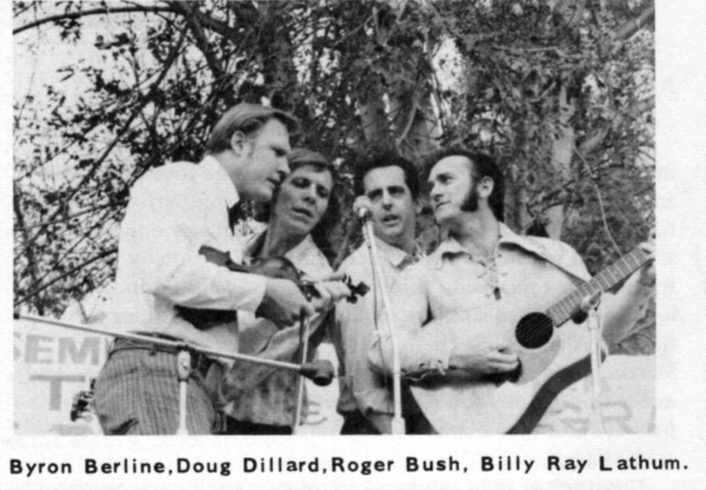 Byron Berline, Doug Dillard, Roger Bush, Billy Ray Lathum.