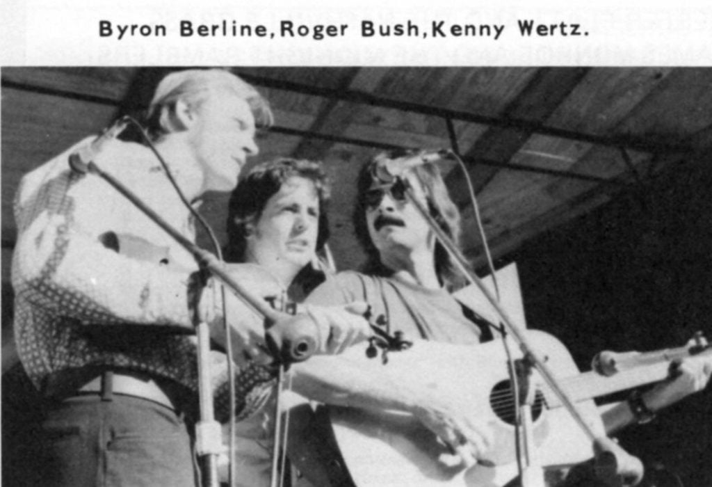 Byron Berline, Roger Bush, Kenny Wertz
