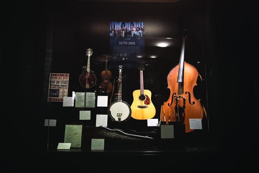 The Sister Sadie exhibit at the Country Music Hall of Fame and Museum