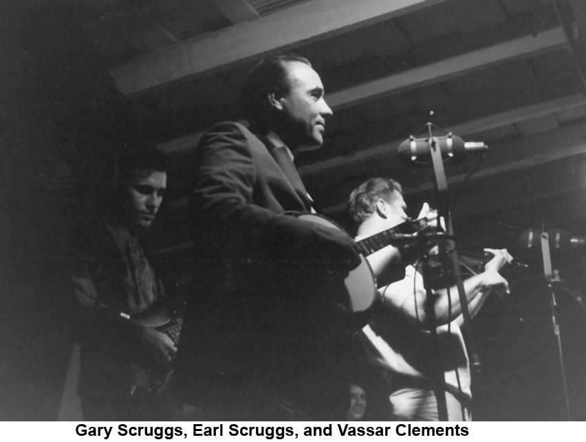 Gary Scruggs, Earl Scruggs, and Vassar Clements