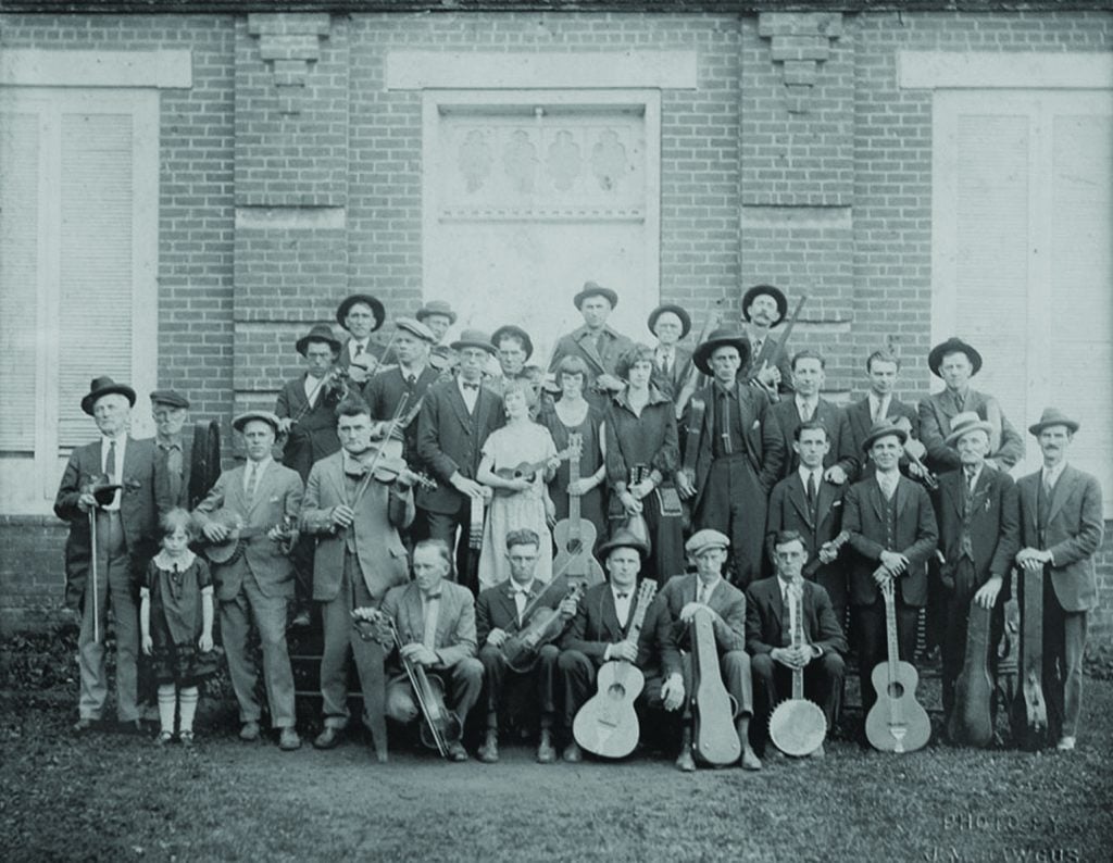 Large group photo with Smokey Davis, Tom Ashley, and G.B. Grayson, to name a few.