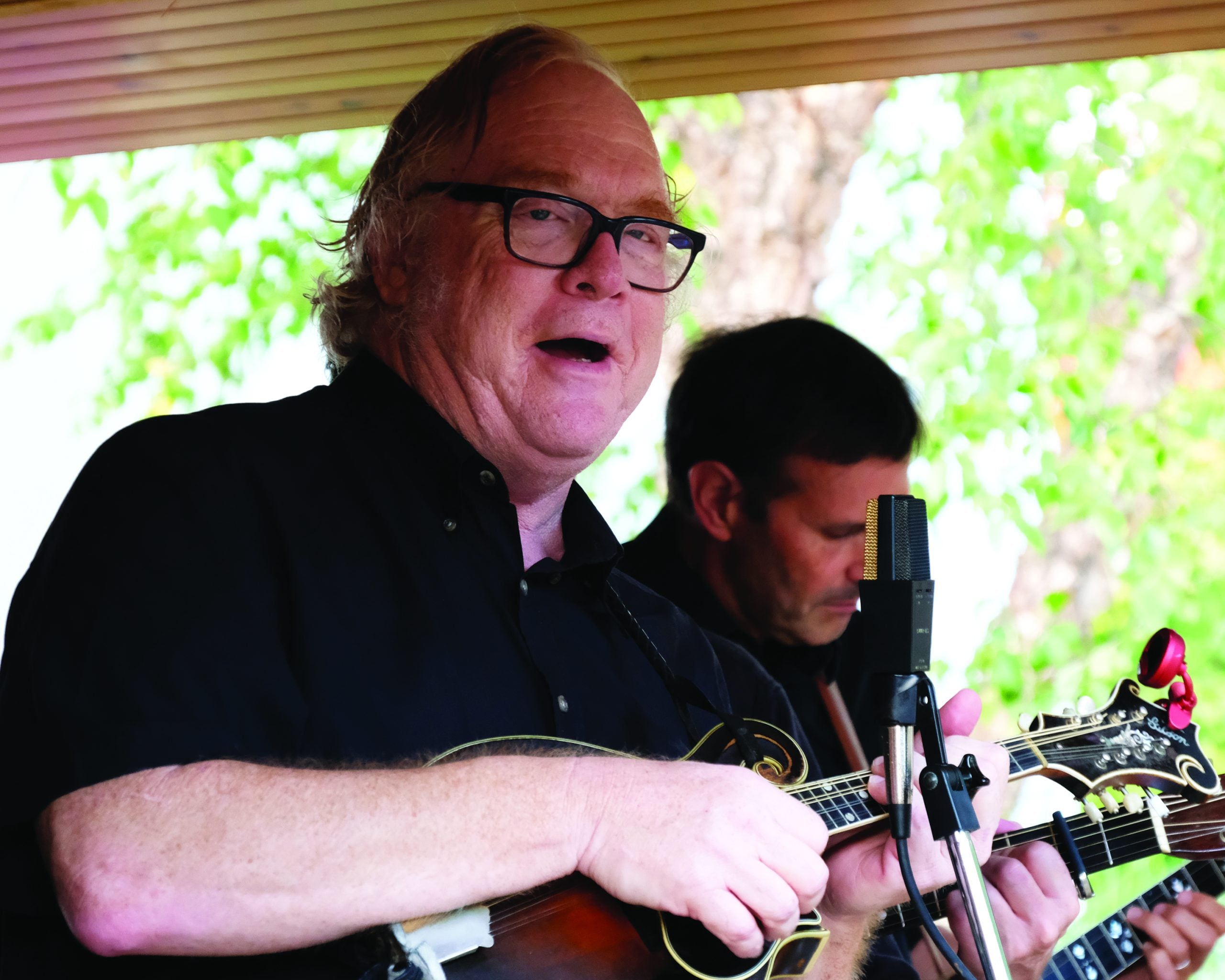 Right: Tom Mindte  and John Brunschwyler in 2015.   Photo by  Michael G. Stewart