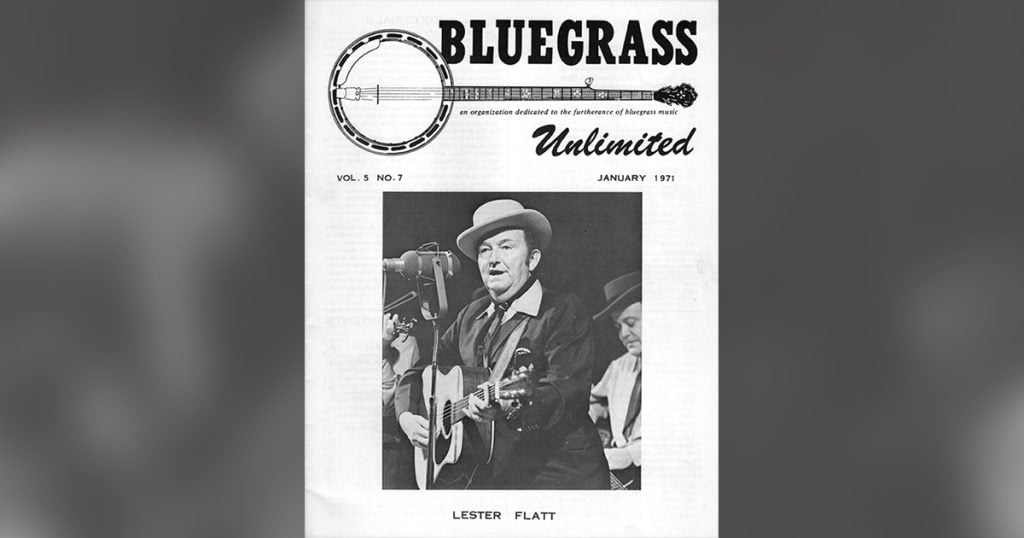 Old cover of Bluegrass Unlimited