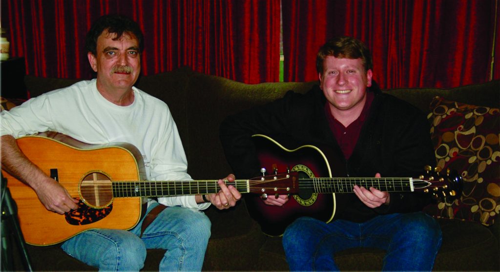 Wyatt Rice and Jason Keiser in 2018. Photo by Diane Yates Rice