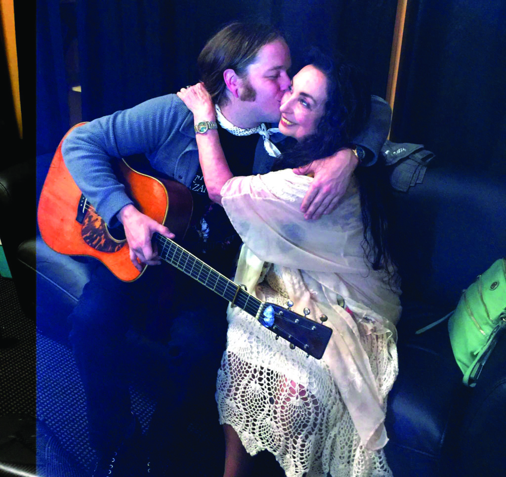 Billy Strings with Pam Rice.
Photo by Lucas White