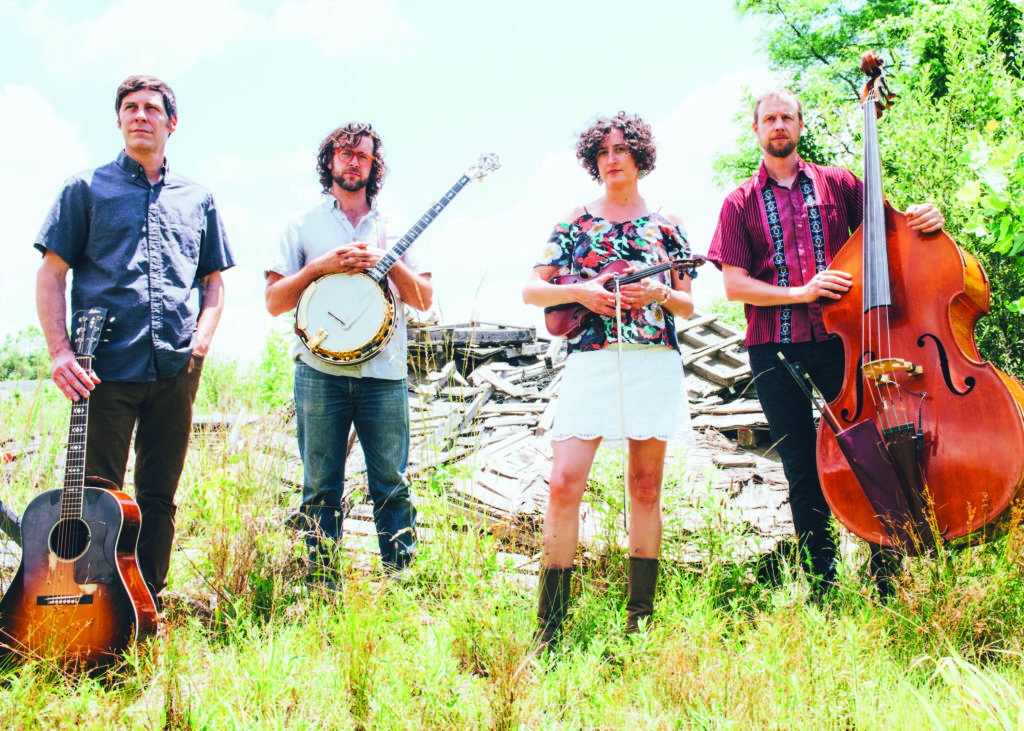John Miller, Bennett Sullivan, Natalya Weinstein, Kevin Kehrberg. 
Photo by Sandlin Gaither, courtesy of Organic Records.