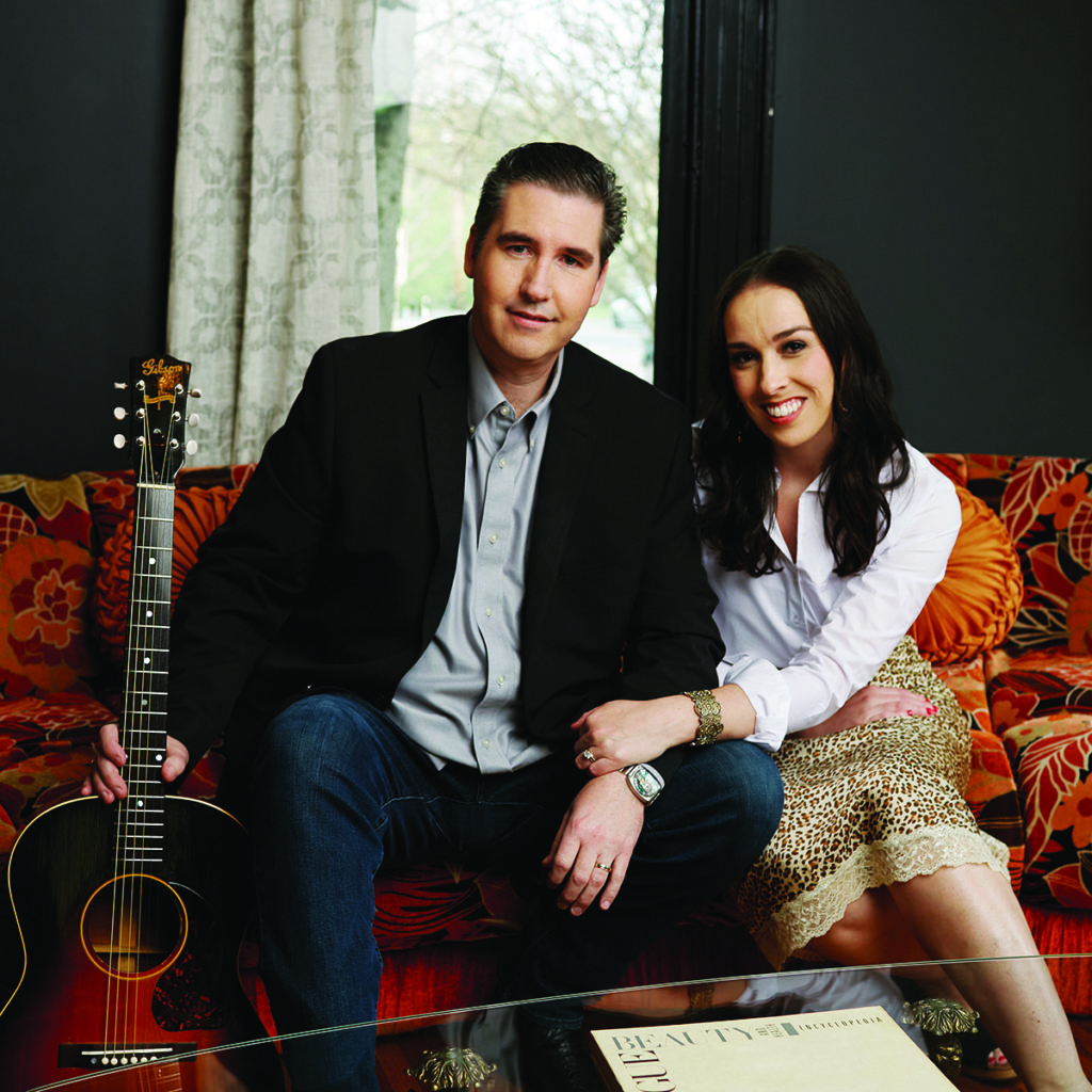 Billy Blue Recording Artists Darren and Brooke Aldridge. Photo by Kim Brantley