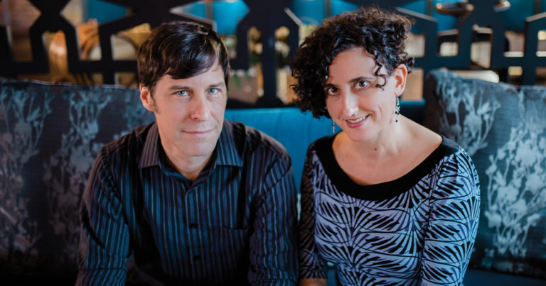 John Cloyd Miller and Natalya Zoe Weinstein. Photo by Sarah Johnston, courtesy of Organic Records.