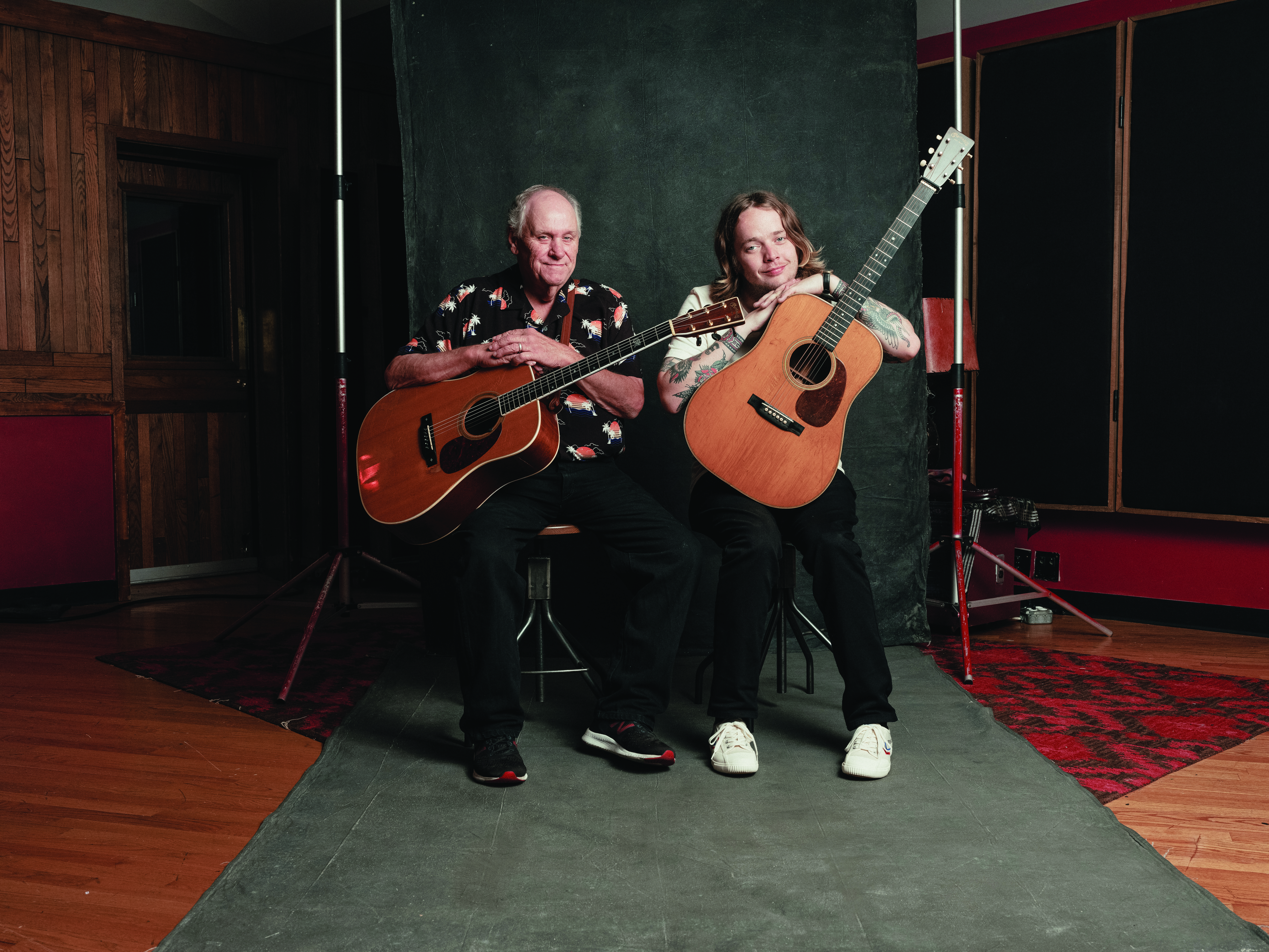 Billy Strings recently released an album with his step-dad Terry Barber titled Me/And/Dad.
Photo by Joshua Black Wilkins
