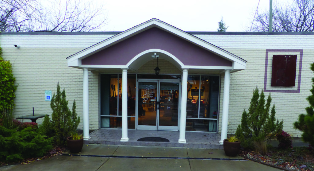 Exterior of Bass Violin Shop. Photo by Gary Hatley