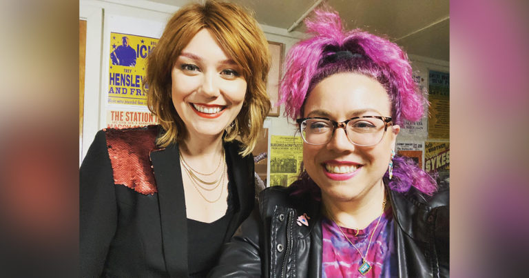 Molly Tuttle and Melody Walker. Photo Courtesy of Melody Walker