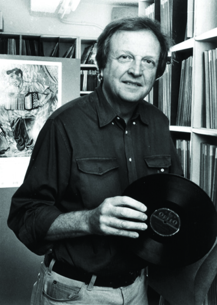 Chris Strachwitz, photo courtesy of Arhoolie Records