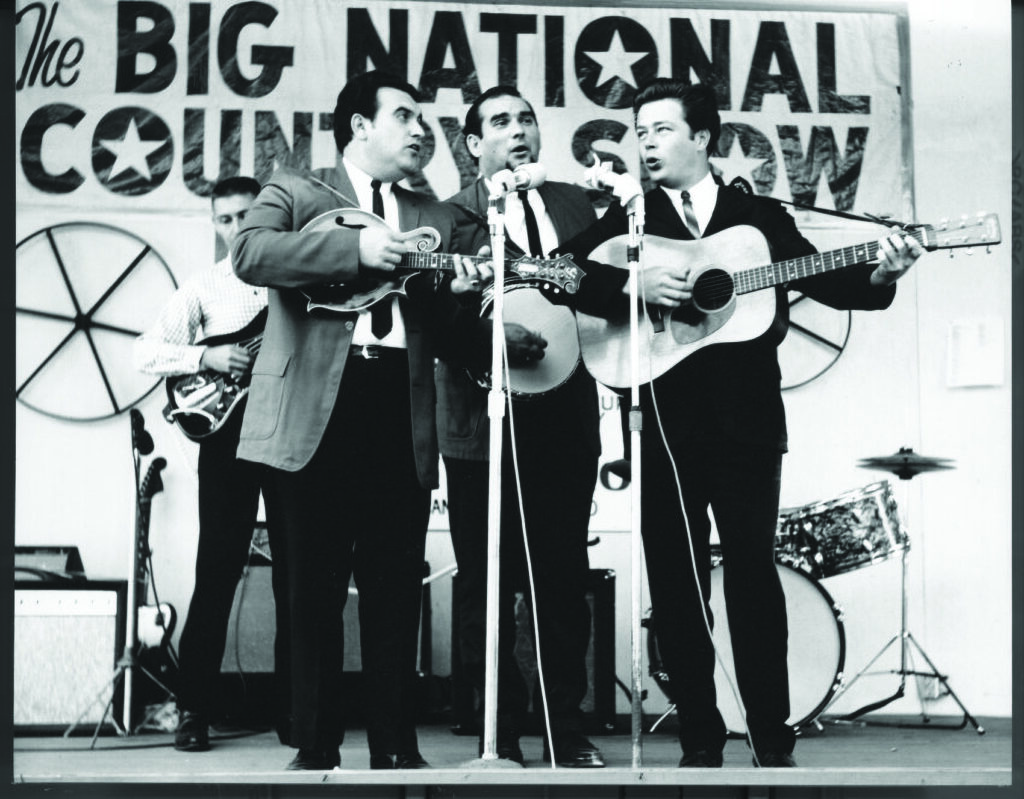 The Osborne Brothers with Dale Sledd. Photo Courtesy of the Bluegrass Music Hall of Fame and Museum.