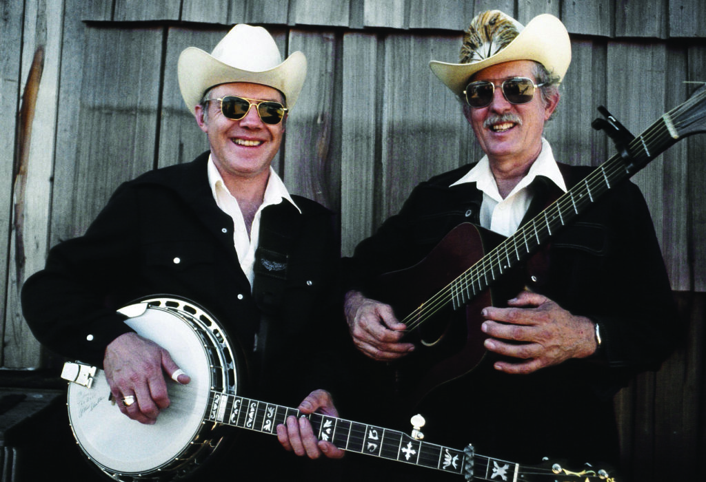 Harley Worthington with his long-time partner, Hank English. Photo courtesy of Barry Brower.