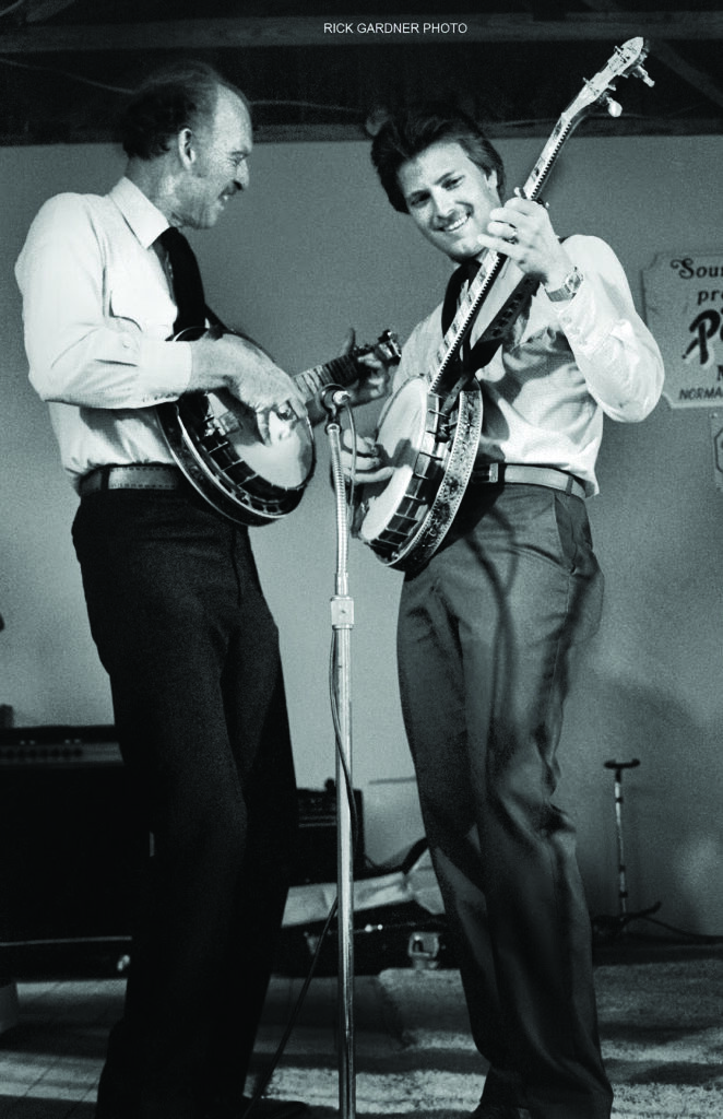 Allen Shelton & Mike Scott in Kerville, TX 1984 Playing Two 1928 Gibson Florentine Banjos