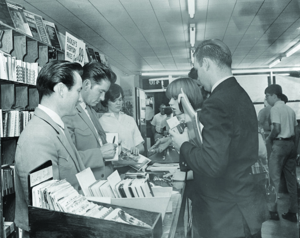 Jim and Jesse at Record Store Signing Autographs // Photo by Bill Goodman