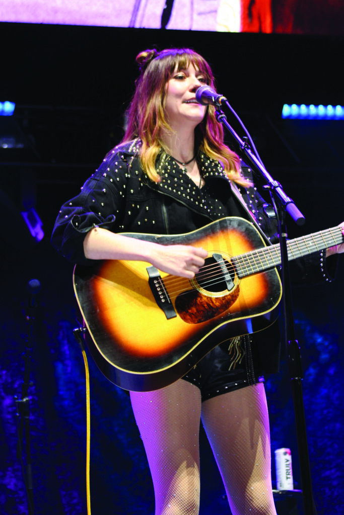 Molly Tuttle was one of the IBMA award show hosts and she won big herself­—Female Vocalist of the Year, Song of the Year, and Album of the Year.