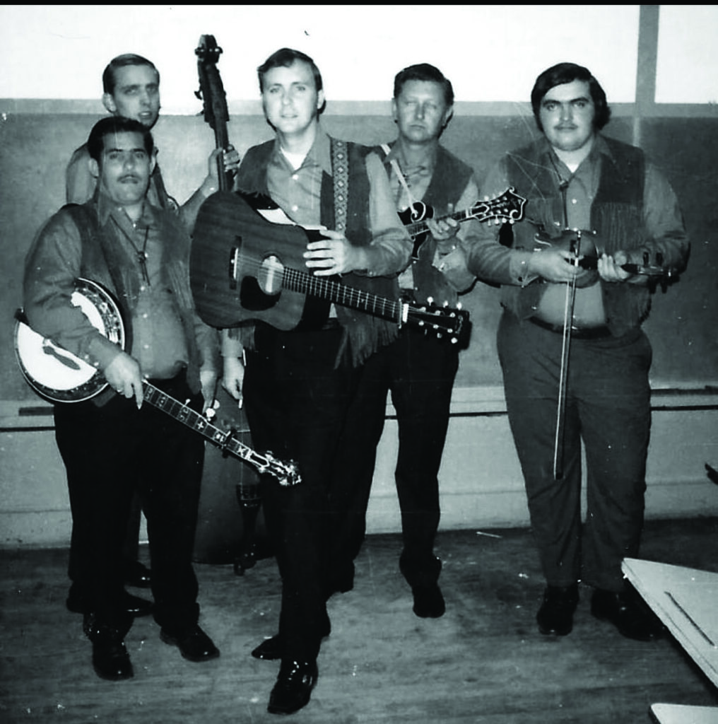 Bob Shue, Terry Thompson, Frank Poindexter, Gene Yow and Terry Baucom, 1971.  Photo Courtesy of Sandy Hatley
