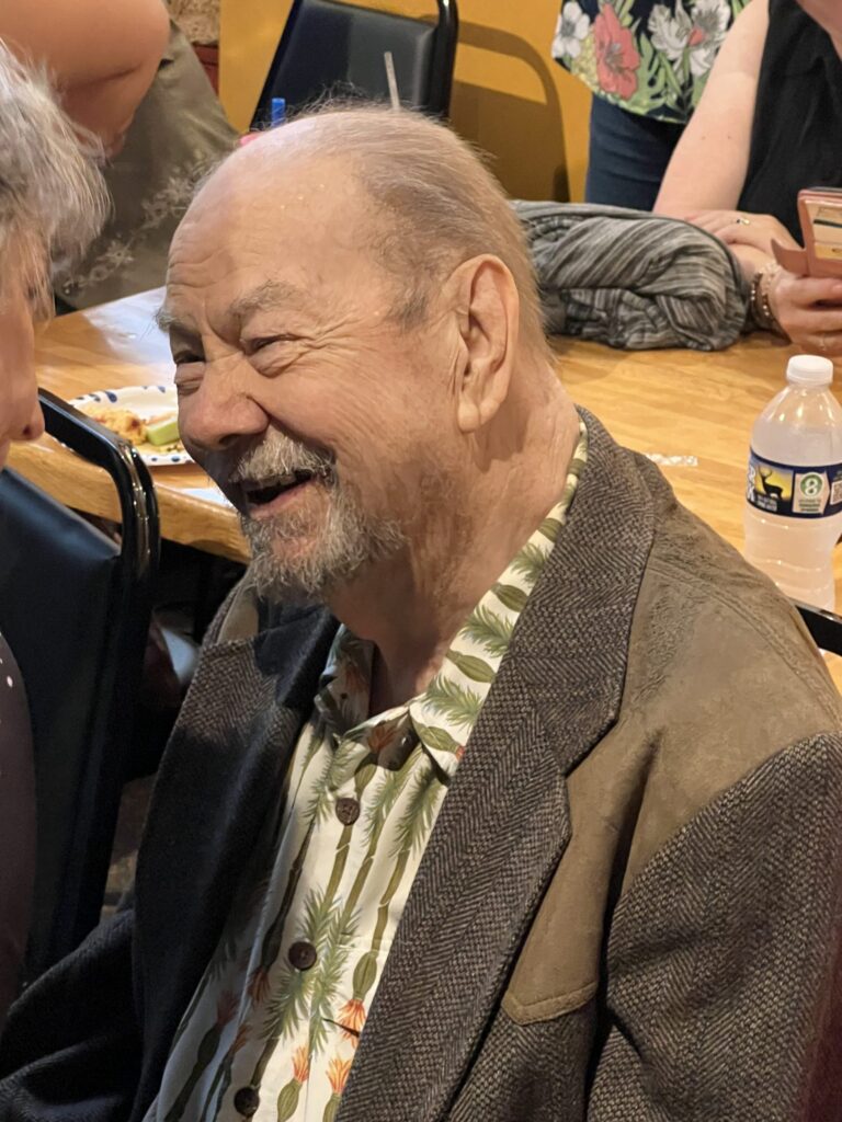 Bobby Hicks at his 90th Birthday Party.  Photo courtesy of Sandy Hatley