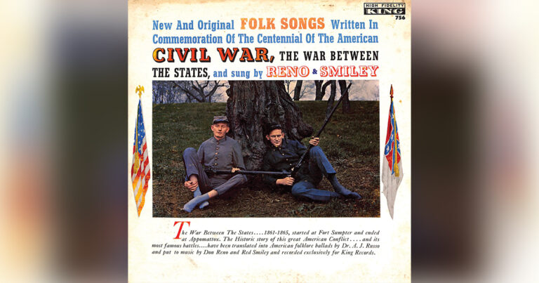 Reno & Smiley’s 1961 album, Folk Songs of the Civil War, featured 12 songs by Salem, Virginia, physician Albert J. Russo.