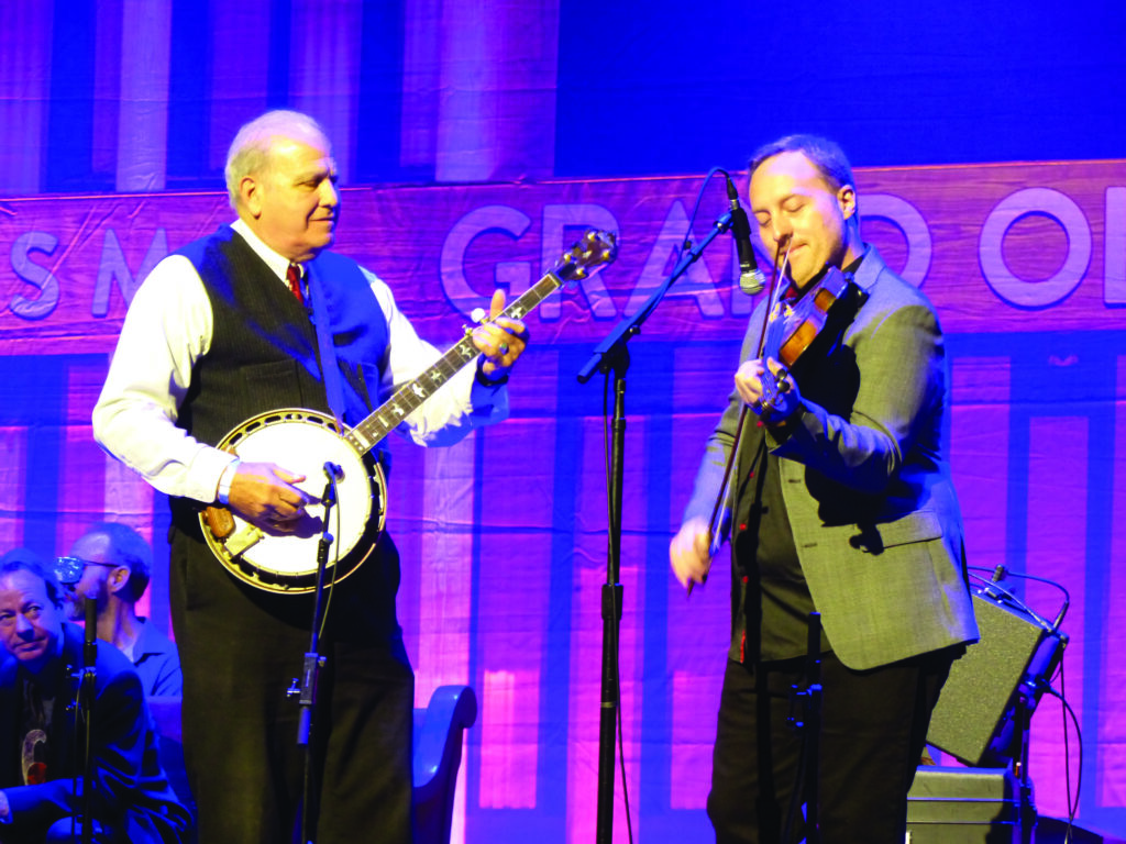 Pete Wernick and Justin Moses. Photo by Gary Hatley