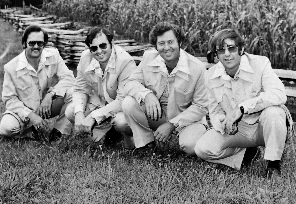 The original Lost & Found – (left to right) Dempsey Young, Gene Parker, Allen Mills and Roger Handy. 