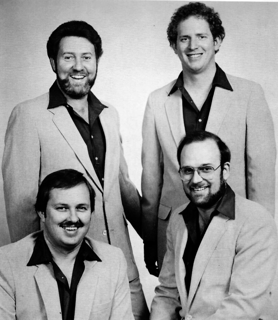 The Lost & Found - Back row: Allen Mills, Bubba Chandler; Front Row, Gene Parker, Dempsey Young