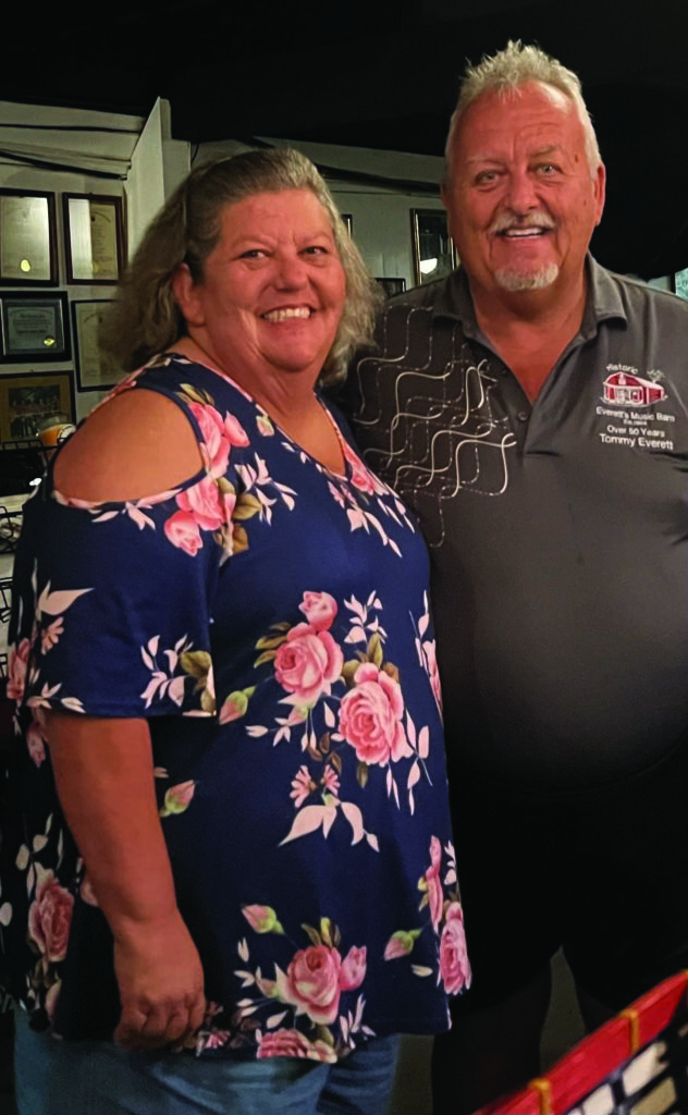 Rena and Tommy Everett, the “keepers of the flame.”  Photo Courtesy of Rena and Tommy Everett.
