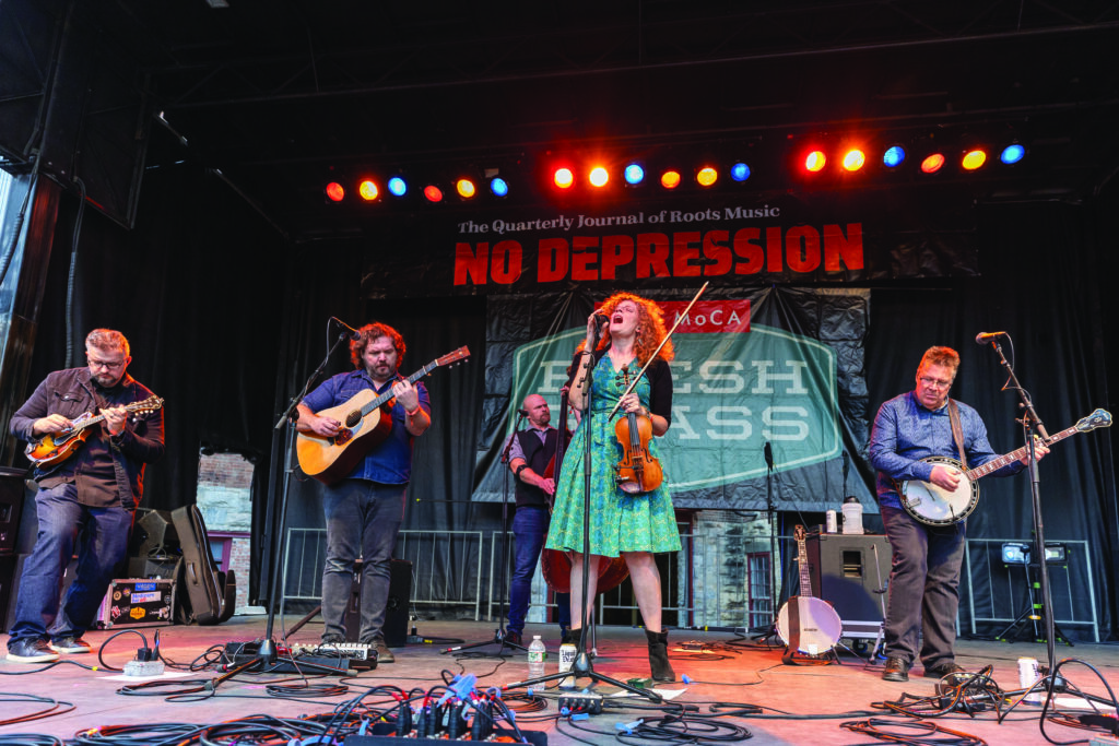 Becky Buller Band at FreshGrass 2023, North Adams, MA. //  Photo by Douglas Mason