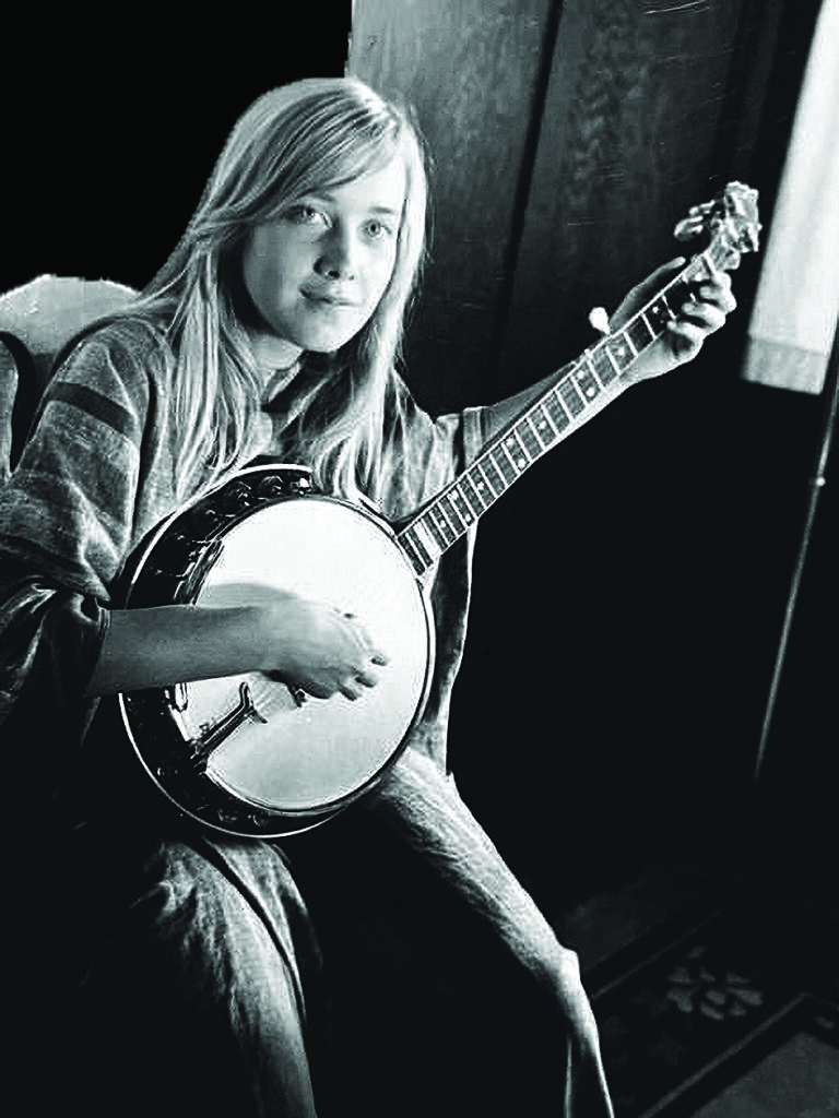 Laurie Lewis circa 1965.
Photo by Louis W. Lewis