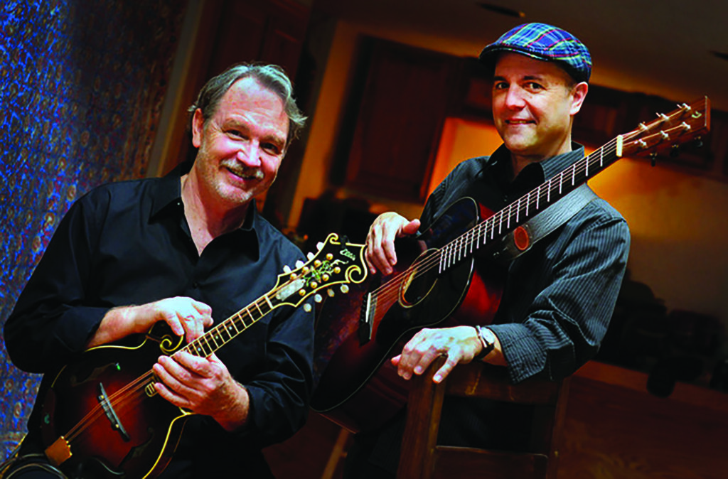 Tim May and Steve Smith will be teaching a mandolin workshop at the Jade Green Farm on the weekend of July 26th.  //  photo by Sterling Trantham
