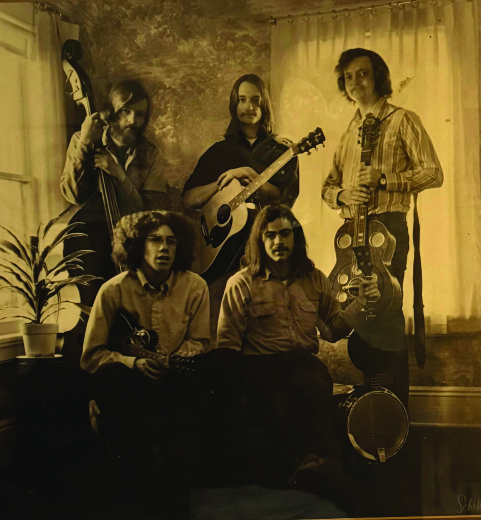 Bottle Hill  (L-R: Front- Barry Mitterhoff, Lew London, Rear- Fraser Shaw, Walt Michael, Rex Hunt.