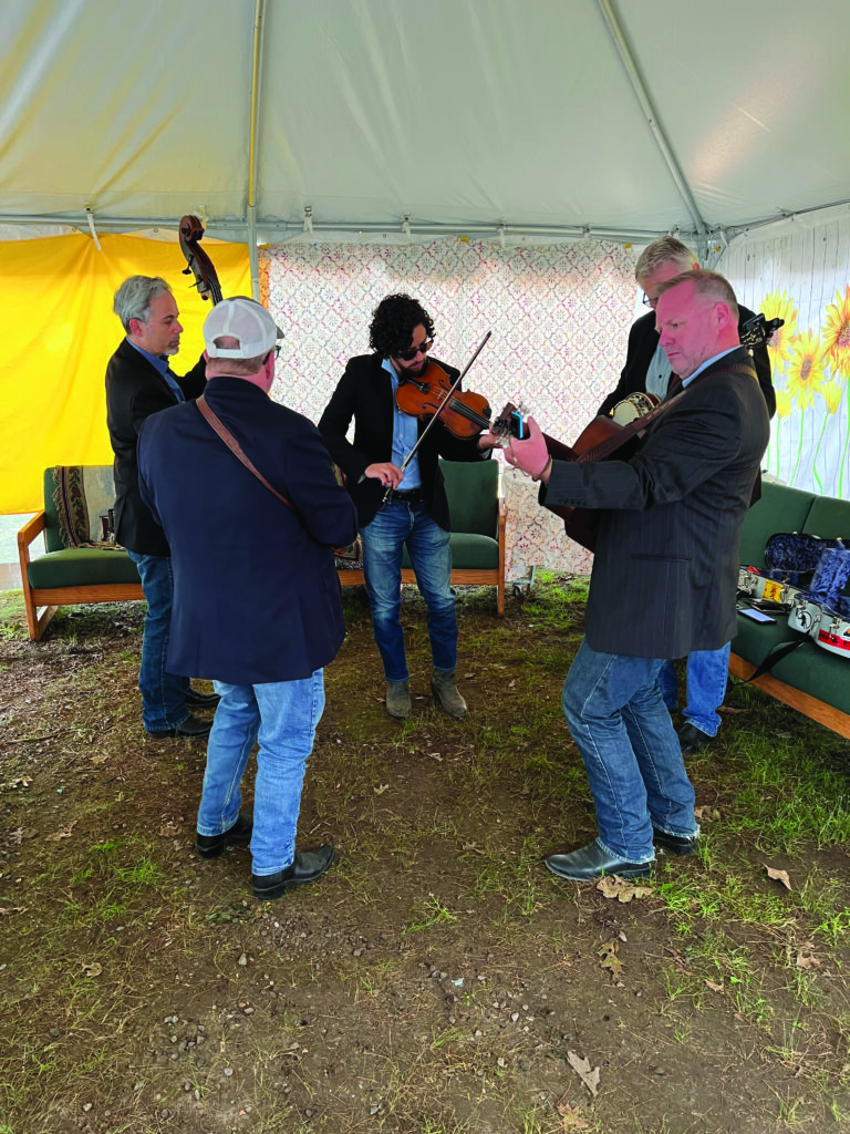 Austin with the Rock Hearts. Photo by dale cahill