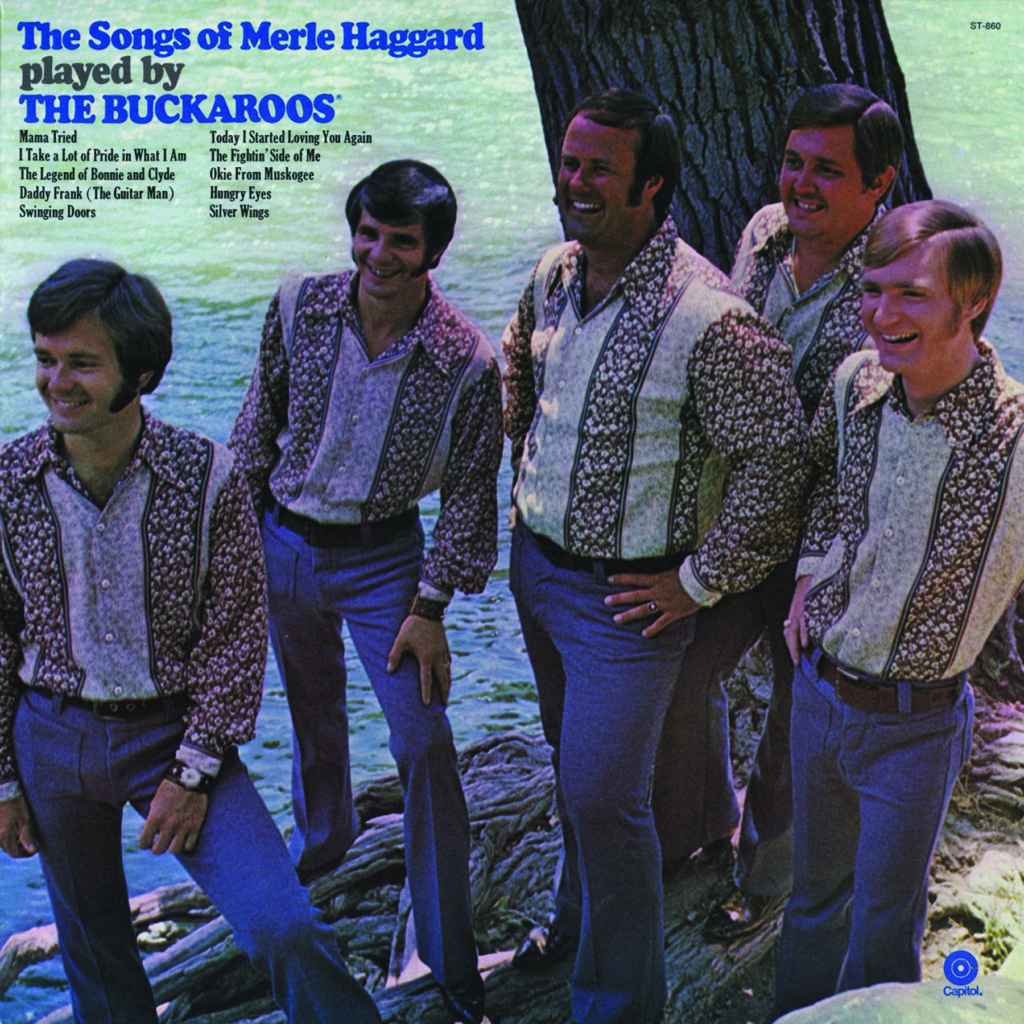 Banjo player Ronnie Jackson as a member Buck Owens’s group, the Buckaroos. Left to right: Jim Shaw, Doyle Singer, Don Rich, Jerry Wiggins and Ronnie Jackson